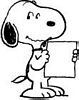 Beagle - Charlie Brown's dog - created by Charles Schulz *** Cachorro do Charlie Brown
