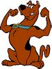 Great Dane - Shaggy's dog - Scooby-Doo, Where Are You!, The New Scooby-Doo Movies, Scooby's All Star Laff-A-Lympics, What's New Scooby-Doo?, 'The Scooby, Scrappy and Yabba Doo Show' *** Dinamarquês - cachorro do Salsicha - 'Scooby-Doo, Onde Está Você!', 'Os Novos Filmes do Scooby-Doo, 'Ho-Ho-Límpicos', 'Que Há de Novo, Scooby?', 'The Scooby, Scrappy and Yabba Doo Show'