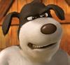 Farmer's loyal sheep dog - also in the animated TV series 'Back at the Barnyard' *** cachorro do dono da fazenda, pastoreia as ovelhas - também no desenho animado para TV 'Back at the Barnyard'